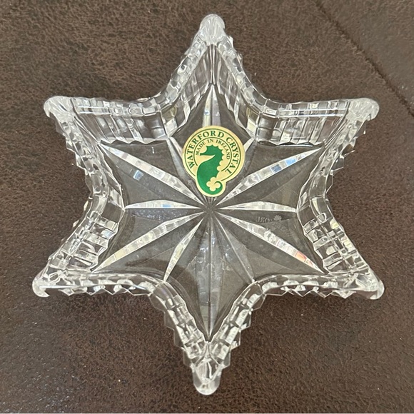 Vintage Waterford Crystal Star Shaped Trinket, Made in Ireland. - Picture 5 of 5